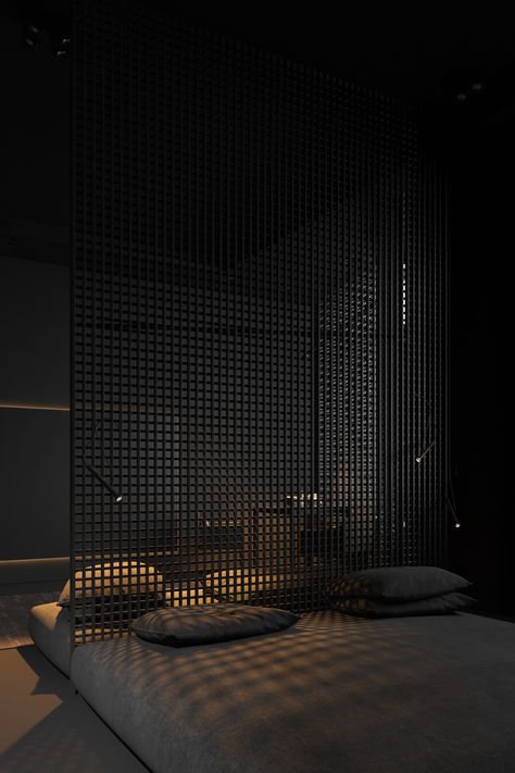 ii1h on Behance Dark Interior Design, Black Bedroom Design, Black Interior Design, Dark House, Aesthetic Rooms, Dark Interiors, Home Building Design, Dream House Interior, Home Room Design