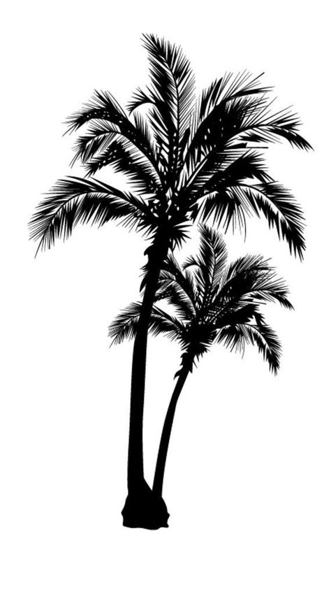 Palm Tree Tattoo Ideas, Tree Tattoo Art, Tree Tattoo Ideas, Tropical Tattoo, Palm Tree Drawing, Geometric Trees, Palm Tattoos, Palm Tree Silhouette, Tree Tattoo Designs