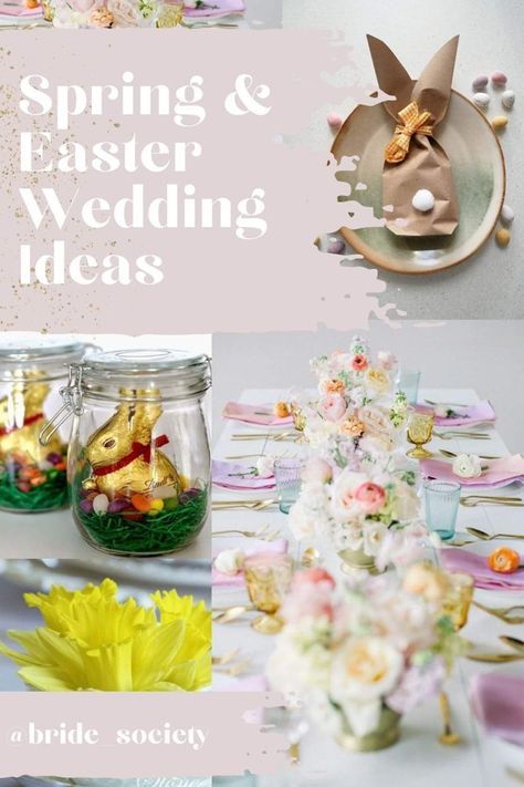 We're welcoming spring by sharing some of our favourite spring / Easter wedding ideas to inspire your big day. Check out our YouTube video that accompanies this Pinterest board where you'll find all the featured photos, then Pin what you like to your own Boards! #springwedding #easterwedding #springweddingideas #springweddingtrends #weddingtrends #easterweddingideas #springflowers #weddingplanning #springweddingfavours #easterweddingfavours #springtheme #eastertheme #weddingideas #kidseaster Easter Wedding Ideas, Spring Wedding Ideas, Easter Wedding, Spring Theme, Easter Time, All The Feels, The Feels, Spring Easter, Place Names