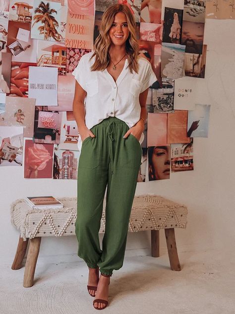 Look Boho Chic, Drape Maxi Dress, Cotton Linen Pants, Blouse Pants, Style Upgrade, Linen Pants Women, Midi Dress Casual, Linen Style, Daily Dress