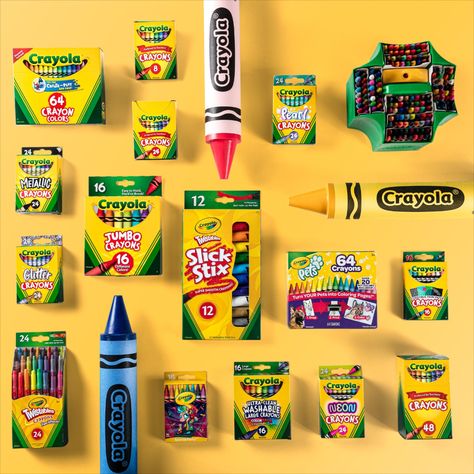 Crayola Back to School Products Pop Art Ideas, Best Art Supplies, Jumbo Crayons, Crayola Art, Creative Prompts, Pixel Art Ideas, School Creative, Mean Girl, School List