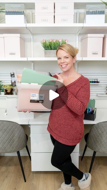 It’s the perfect time of year to create a new paper organizing system. I just filed my taxes, so I’m all about paper organization! Fi... | Instagram Diy File Organizer, Paper Organization System, Paper Organizing, Organizing Important Papers, Tax Time, Document Storage, Filing Cabinets, New Paper, The Container Store