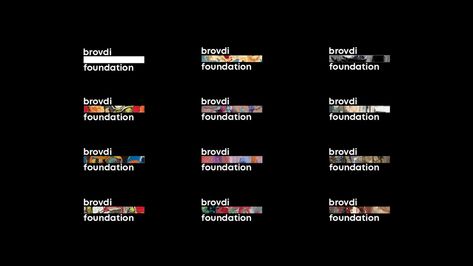 Brovdi Foundation | Branding on Behance Foundation Branding, Museum Branding, Foundation Logo, Foundation Brands, Dynamic Logo, Festival Logo, Self Branding, Visual Identity Design, Graphics Inspiration