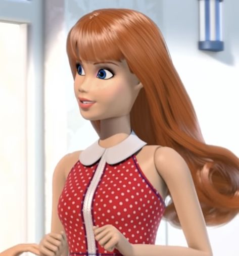 Barbie Life In The Dreamhouse Characters, Red Head Barbie, Barbie Litdh, Redhead Halloween, Barbie Life In The Dreamhouse, Life In The Dreamhouse, Dream House Aesthetic, Barbie Fairy, Barbie Quotes