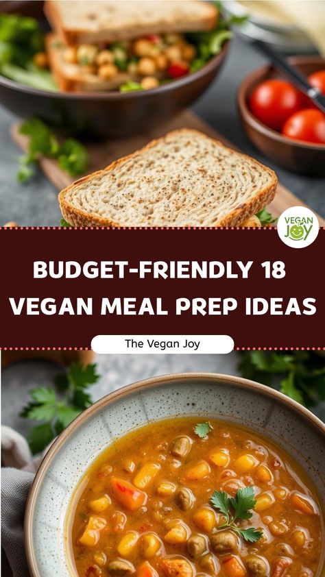 From breakfast to dinner: 18 vegan meal prep ideas for every craving Vegan Meal Prep Ideas, Vegan Chili, Protein Packed Breakfast, Baked Tofu, Vegan Meal Prep, Breakfast Meal Prep, Chickpea Salad, Vegan Meal, Meal Prep Ideas