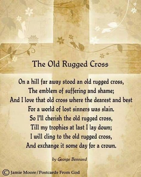 The Old Rugged Cross At The Cross Lyrics, Amazing Grace Song, One Life Quotes, The Old Rugged Cross, Hymns Of Praise, Hymns Lyrics, Rugged Cross, Great Song Lyrics, Love Is Comic