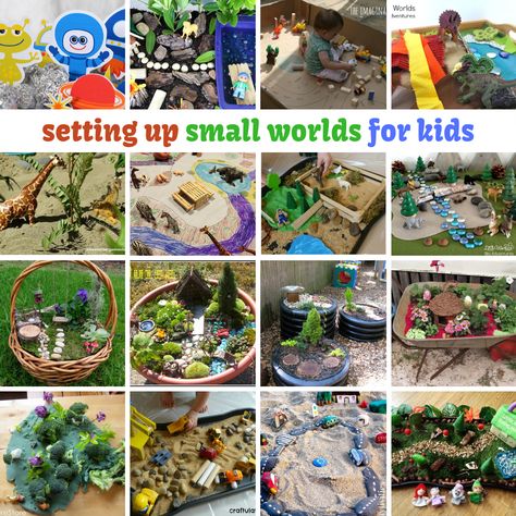 Small World Play Ideas, Small World Ideas, Play For Kids, Sand Play, Tuff Tray, Invitation To Play, Toddler Development, World Ideas, Small World Play