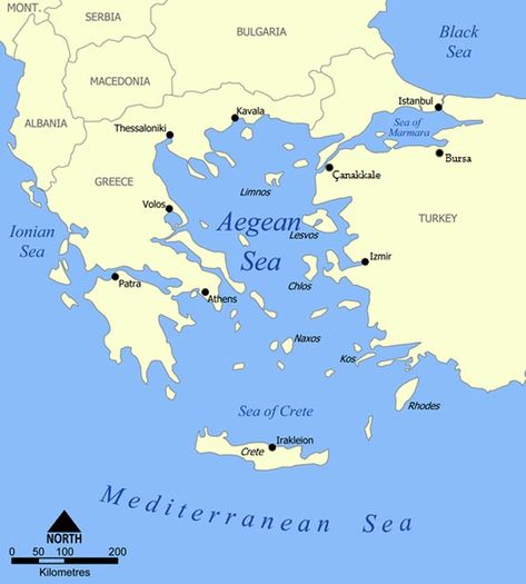 Sea Map, Royal Caribbean Cruises, Creation Science, Thasos, Greece Map, Bodrum Turkey, Capital Cities, Santorini Island, Cyclades Islands