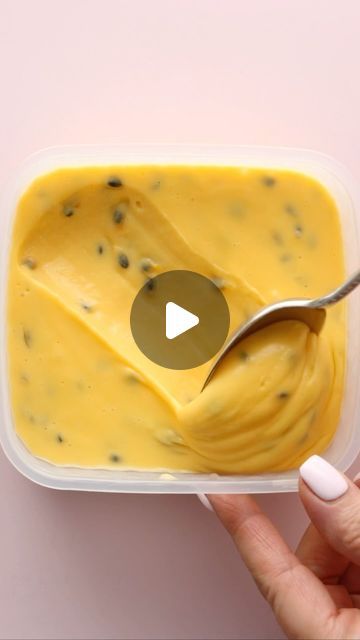 Manuela Kjeilen on Instagram: "This passion fruit curd is so incredibly fresh and delicious that you ‘ll want to put it on everything! This passion fruit curd is made with fresh passion fruit, lemon juice, heavy cream, and sour cream. Sour cream adds a subtle tanginess to the passion fruit curd, and I use just a little bit of heavy cream it gives the curd a silky-smooth end result. Make sure to use fresh passion fruit for the best passion fruit flavor in your curd. Use it as a filling inside your cakes, or cupcake, on top of pavlova with some whipped cream, or in your yogurt for breakfast the possibilities are endless! The recipe can be found in the filling category in my baking app, Love Manuela. Tap the link in my bio to explore. Have a wonderful day, everyone! #Passionfruit #Passionfr Passion Fruit Whipped Cream, Passion Fruit Pastry Cream, Passion Fruit Pudding, Passion Fruit Cream, Passion Fruit Cupcakes Recipe, Passion Fruit Cake Filling, Passion Fruit Yogurt, Passion Fruit Filling, Passion Fruit Cupcakes