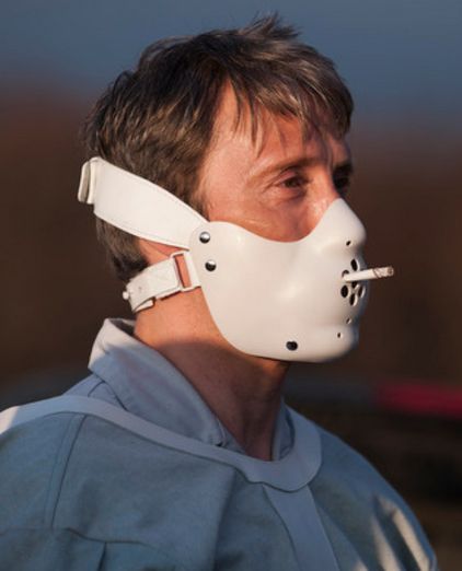 Mads & Hannibal — mads + hannibal related adorableness (x)(x)(x)(x) Hannibal Mask, Hannibal Cast, Hannibal Funny, Bryan Fuller, Hannibal Series, Nbc Hannibal, The Boogeyman, Will Graham, Mic Drop