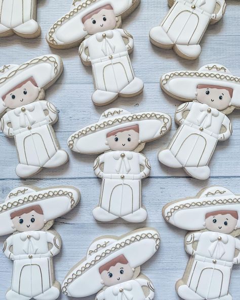 Mariachi First Birthday, Cielito Lindo First Birthday, My First Rodeo Birthday Boy Cookies, First Rodeo Cookies Boy, Western First Birthday Cookies, Mariachi Hat, Hat Cookies, Orange County, Sugar Cookies