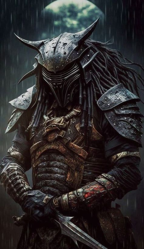 Predator Warrior by @andrey_anosov_web #Predator #Predator2 #Predators #ThePredator #Yautja #AvP #AlienVsPredator #AliensVsPredator Predator Masks, Batman Vs Predator, Predator Comics, Predator Tattoo, Sci Fi Alien, Predator Artwork, Predator Alien Art, Snk King Of Fighters, Reading Guide