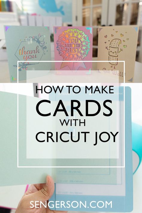 How to Use Cricut Joy Insert Cards to Make Cards (with Pictures) Cricuit Joy, Cards With Cricut, Make Birthday Cards, Cricket Joy Projects Craft Ideas, Cricket Joy, Joy Cricut, Cricket Machine, Cards With Pictures, Circuit Maker