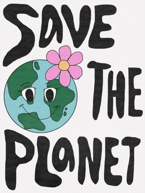 Environmental Issues Poster Drawing, There Is No Planet B Poster, Save The Earth Aesthetic, Save The Planet Art, Save The Planet Poster, Environmentally Friendly Living, 심플한 그림, Planet Poster, Teddy Bear Design