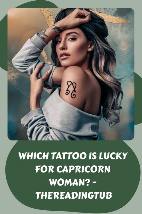 When it comes to choosing a tattoo that resonates with your zodiac sign, Capricorn women have a variety of options to consider. For those born under the sign Unique Capricorn Tattoo, Unique Capricorn Tattoo Ideas, Capricorn Tattoo Ideas, Gemini Horoscope Today, Capricorn Personality, Capricorn Woman, Lucky Tattoo, Capricorn Star Sign, Zodiac Sign Capricorn