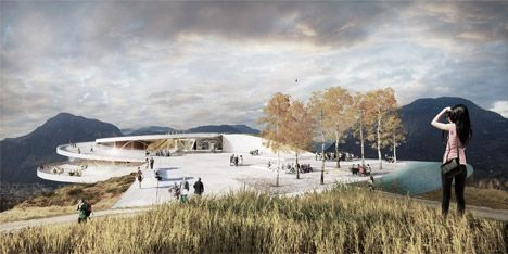 Snøhetta designs cable car and Alpine viewing platform in Italy Ötzi The Iceman, The Iceman, Car Station, Site Plans, South Tyrol, Cable Cars, New Museum, Cable Car, Nanjing