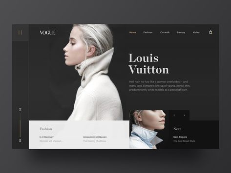 Beautiful Website Design, Publicidad Creativa, Website Design Layout, Fashion Sites, Ui Design Inspiration, Web Inspiration, Web Layout Design, Website Layout, Web Layout