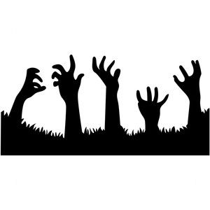 Zombie Graveyard, Graveyard Halloween, Moldes Halloween, Imprimibles Halloween, Halloween Stencils, Halloween Fest, Adornos Halloween, Halloween Window, Cricut Halloween