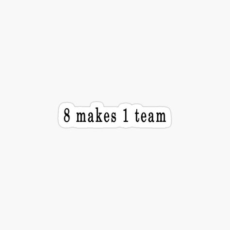 8 Makes 1 Team Ateez Logo, Kpop Tattoo Ideas Ateez, Ateez Stickers Printable, Ateez Symbol, Ateez Inspired Tattoo, Ateez Tattoo Ideas, Ateez Tattoo, Ateez Stickers, 8 Makes 1 Team