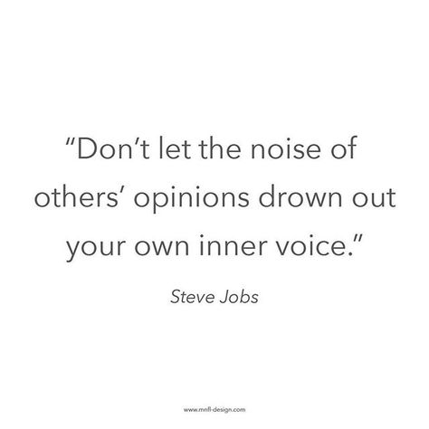 Listen to yourself and your inner voice. Follow your dream and don't listen to others if they are not supportive. Everyone has an opinion about everything. The only opinion that really matters is yours. ⠀ Lunch Quotes, Listen To Yourself, Voice Quotes, Life Poems, Pic Quotes, Poems About Life, Inner Voice, Happy Thoughts, Listening To You