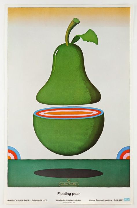 Posters by Milton Glaser | Denver Art Museum Bubble Tea Poster, April Greiman, History Of Graphic Design, Rainbow Band, Milton Glaser, Denver Art Museum, Denver Art, Paul Rand, Logo Design Art