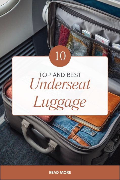 best underseat luggage 2024 Under Seat Luggage, Underseat Carry On Luggage, Under Seat Carry On Bag, Travel Backpack Carry On, Underseat Carry On, Best Carry On Bag, Carryon Luggage, Carryon Bag, Best Travel Bags