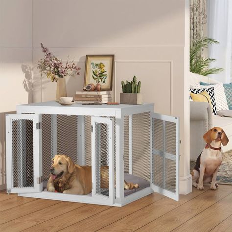 Lucidium Dog Pens by Clearly Loved Pets Feature Acrylic Walls End Table Pet Bed, Decorative Dog Crate, Dog Enclosure, Dog Crate End Table, Small Dog House, Furniture Style Dog Crate, Pet Bed Dog, Indoor Dog Kennel, Crate End Tables