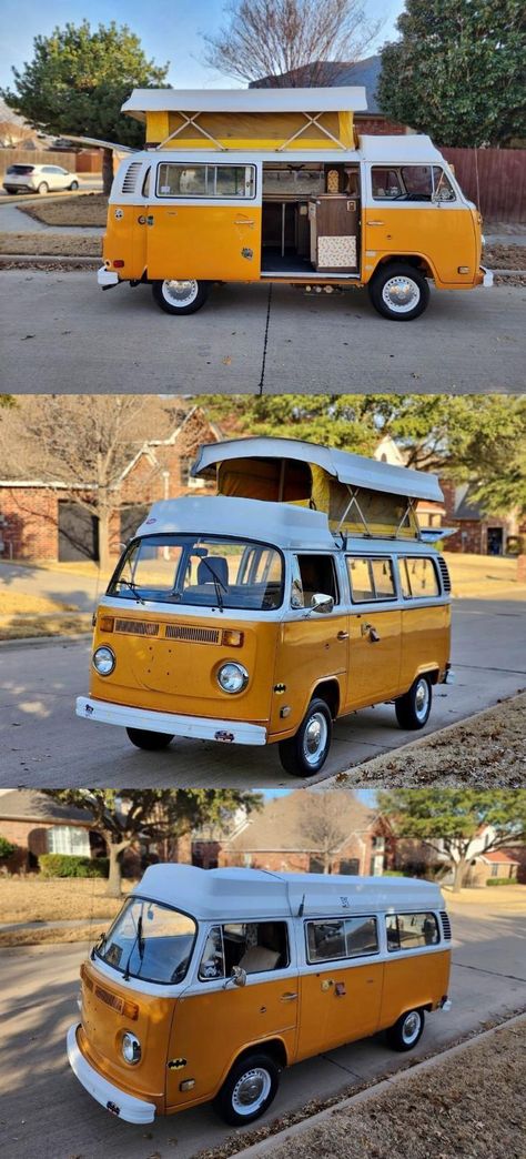 1977 Volkswagen Westfalia Camper [great original shape] Westfalia Camper, 70s Van, Vintage Vw Campervan, 1970s Van, Westfalia Van, Volkswagen Camper Van Vintage, Volkswagen Westfalia Campers, Vw T2 Camper, Volkswagen Bus Camper