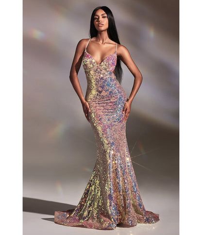 Magical Mermaid, Iridescent Sequin, Cinderella Divine, Vintage Prom, Timeless Classic Style, Prom Dresses Vintage, Mermaid Silhouette, Mermaid Skirt, Diamond Fashion