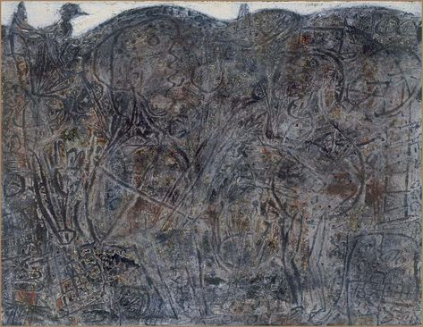 Jean Dubuffet Dialogue aux oiseaux (Dialogue Between Birds)  Date:      1949     Technique:      Oil on canvas     Dimensions:      89 x 116,5 cm     Category:      Painting     Entry date:      1997     Register number:      AD00373     On display in:     Room 401  http://www.museoreinasofia.es/en/collection/artwork/dialogue-aux-oiseaux-dialogue-between-birds Jean Dubuffet, Digital Museum, Call Art, Art Brut, French Art, Oil On Canvas, City Photo, Modern Art, Abstract Painting