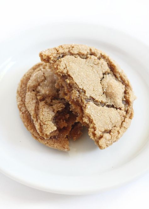 Chewy Brown Sugar Cookies (Gluten-Free, Vegan) | Strength and Sunshine | These unbelievably soft and chewy Brown Sugar Cookies are gluten-free, vegan, and allergy-free! Rich dark brown sugar keeps these eggless cookies extra chewy and moist with delicious notes of caramel and molasses flavor. Buttery and sweet with a perfect crinkle top, these quick and easy brown sugar cookies have 8 ingredients and bake up in 10 minutes! Eggless Cookies, Make Brown Sugar, Espresso Cookie, Brown Sugar Cookies, Dark Brown Sugar, Crinkle Top, Caramel Cookies, Gluten Free Cookies, Allergy Free