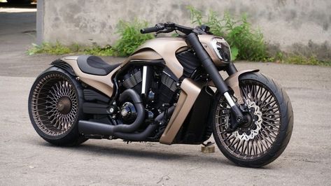 Harley-Davidson V-Rod Custom "GIOTTO 5" by Box39 from Russia Vrod Custom, Vrod Muscle, V Rod Custom, Harley Davidson Night Rod, Night Rod Special, Xe Ducati, Biking Diy, Custom Street Bikes, Harley Davidson V Rod