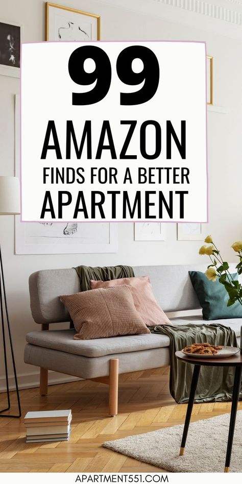 Amazon Apartment Must Haves, Amazon Apartment, Affordable Apartment Decor, Budget Diy Home Decor, Bachelor Apartments, Apartment Must Haves, Cottagecore Garden, Budget Home Decor, Living Room Decor On A Budget