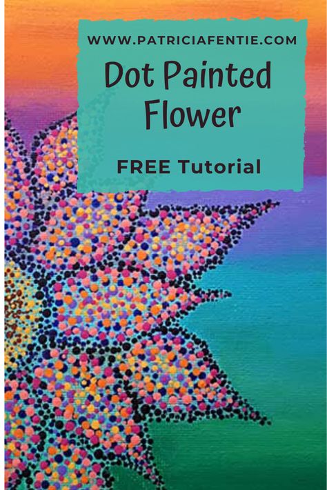 Dot Flowers Painting, Mandala Dot Painting For Beginners, Mandala Pens, Easy Dot Painting For Beginners, Acrylic Dot Painting Ideas, Dot Mandala Art For Beginners, March Prompts, Dot Painting Flowers, Dot Painting For Beginners