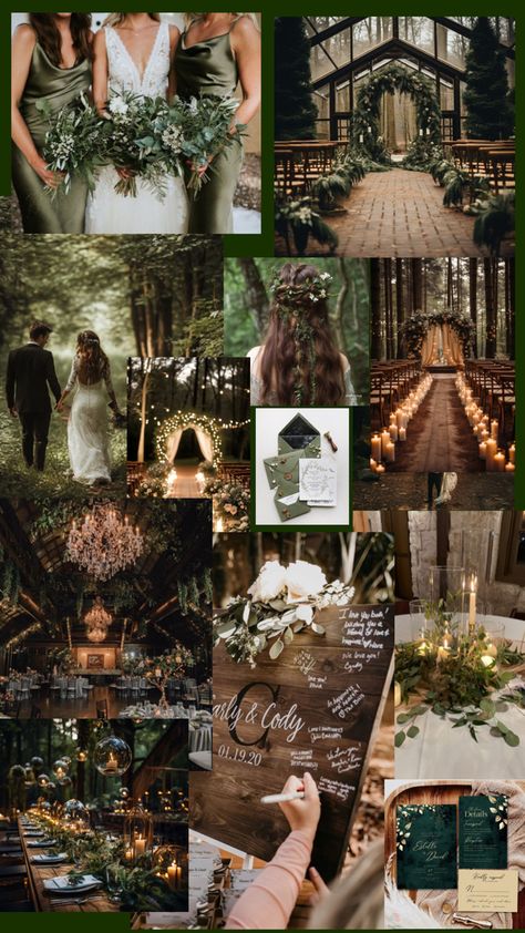 Enchanted Forest Wedding Theme, Forest Theme Wedding, Enchanted Forest Wedding, Bride Photography, Future Wedding Plans, Forest Wedding, Future Wedding, Wedding Colors, Mood Board