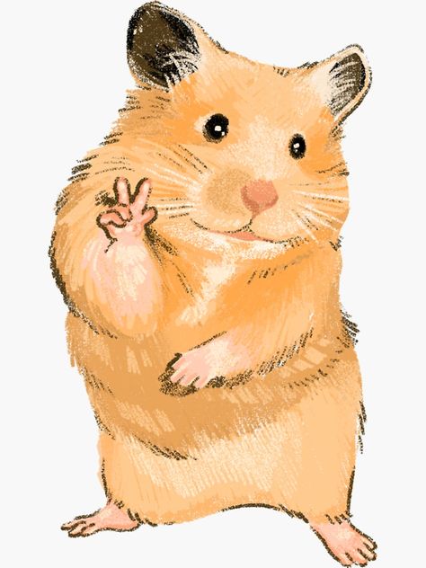 "Selfie Hamster Sticker" Sticker for Sale by GeorgPuppe | Redbubble Hamster Art, Hamster Sticker, Arte Zombie, Art Education Resources, Color Pencils, Hamsters, Laptop Wallpaper, Doja Cat, Art Education