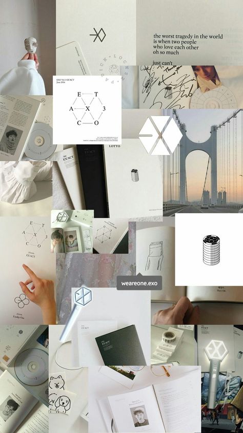 #EXO #LOCKSCREEN Exo Background Wallpapers, Lightstick Exo, Exo For Life, Paper Aesthetic, Exo Background, Exo Music, Exo Songs, L Wallpaper, Exo Edits