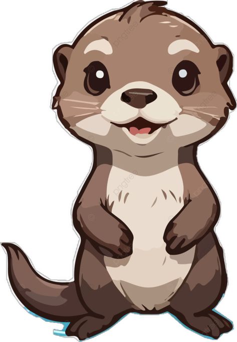 cute otter animal clip art otter animal cartoon png Cute Otters Drawing, Otter Cartoon, Cartoon Png Transparent, Otter Animal, Otter Drawing, Otter Tattoo, Otter Illustration, Otter Art, Totem Tattoo