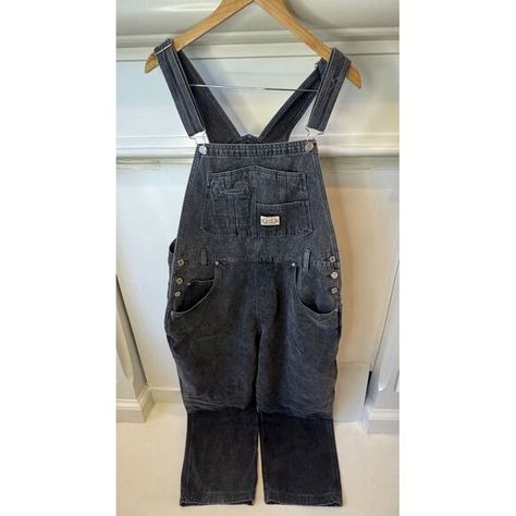 Lana Roux Revolt 90s Retro Bib Overalls Dungaree Utility Denim Jean Size XL Utility Design, Bib Overalls, 90s Retro, Overalls Women, Denim Overalls, The 90s, Retro Look, Dungarees, Denim Jean