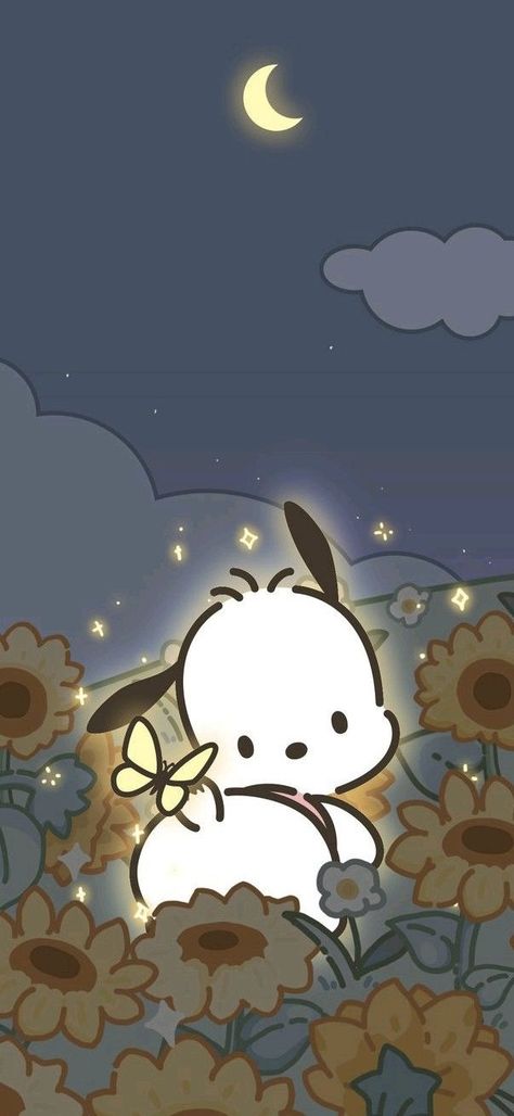 Sanrio Wallpaper Pochacco, Rilakkuma Wallpaper, Bow Wallpaper, Iphone Wallpaper Kawaii, Cute Laptop Wallpaper, Hello Kitty Characters, Iphone Wallpaper Hd Nature, Hello Kitty Drawing, Sanrio Wallpaper