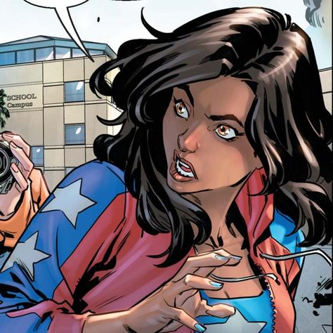 Ms America, America Chavez, Superhero Theme Party, Comic Icons, Anime Monsters, Young Avengers, Mcu Marvel, Marvel Posters, Miss America