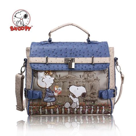 snoopy women's handbags messenger bags famous brand & Genuine leather bags Snoopy Accessories, Snoopy Purse, Snoopy Tote Bag, Snoopy Merchandise, Snoopy Bag, Cute Crossbody Bags, Cartoon Bag, Snoopy Love, Charlie Brown And Snoopy