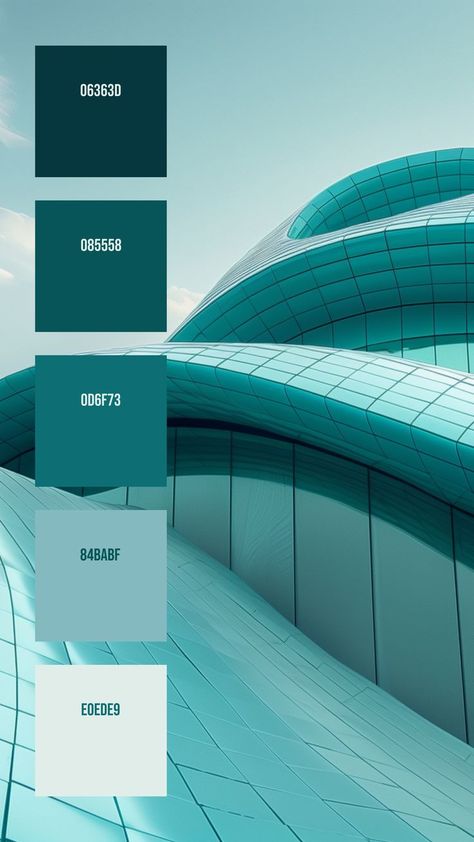 Colors:
06363D ° 085558 ° 0D6F73 ° 84BABF ° E0EDE9 Blue Pallets, Detailed Background, Flat Color Palette, Soft Clouds, Turquoise Color Palette, Pantone Colour Palettes, Color Design Inspiration, Facebook Cover Design, Modern Color Schemes