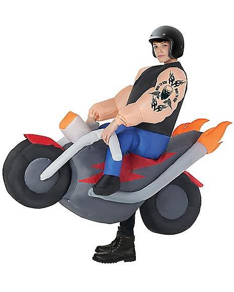 Kids Biker Inflatable Costume - Spirithalloween.com Biker Halloween Costume, Blow Up Halloween Costumes, Biker Costume, Inflatable Costumes, Boy Halloween Costumes, Funny Costumes, Theatre Costumes, Up Costumes, Halloween Boys