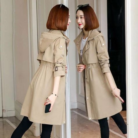 Long Trench Coat Women, Female Overcoat, Trench Coats Women Long, Long Tshirt Dress, قلادات متدلية, Long Winter Jacket, Women Overcoat, Long Trench, Long Trench Coat