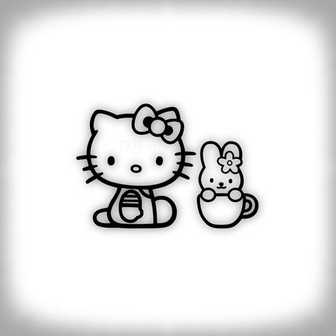 black and white hello kitty Grey Hello Kitty Widget, Hello Kitty Black And White Aesthetic, Black And White Hello Kitty Widgets, White Hello Kitty Widgets, White Hello Kitty Aesthetic, Grey Hello Kitty Wallpaper, Hello Kitty Black Aesthetic, Hello Kitty White And Black, Black And White Hello Kitty Wallpaper