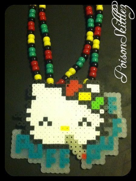 Bead Critters, Rave Inspiration, Bead Kandi, Kandi Necklace, Diy Kandi Bracelets, Teen Stuff, Easy Perler Bead Patterns, Fund Raiser, Kandi Kid