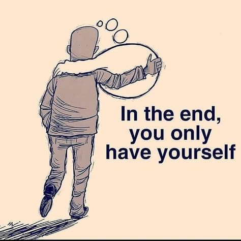 TheDustRails on Instagram: “At the end to only person you rely upon is yourself. What do you think of this? . ? ? ? ? ? ? ? ? ? ? #instacollage #collage…” Only You Quotes, Top Motivational Quotes, Motivational Memes, Yourself Quotes, Relationship Gifs, Saving Quotes, Self Inspirational Quotes, Music Motivation, Self Healing Quotes