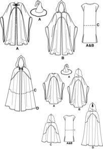 Cloak Pattern, Lotr Costume, Medieval Cloak, Cape Pattern, Costumes For Teens, Sew Ins, Costume Patterns, Simplicity Sewing, Simplicity Sewing Patterns