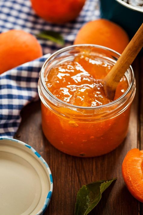 Jamie Oliver's Apricot Jam is one of the best, quickest, and easiest to-make Apricot Jam recipes ever. This homemade Apricot Jam is made with fresh apricots, Apricot Jam Recipe, Canning Instructions, Fresh Apricots, Apricot Jam Recipes, Easy Canning, British Cooking, Mary Berry Recipe, Apricot Recipes, Fresh Fruit Recipes